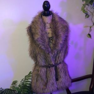 Faux Fur Vest